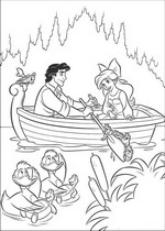 coloring page Ariel, The Little Mermaid